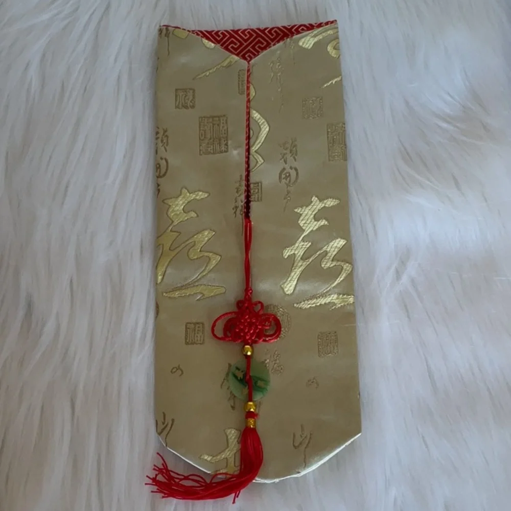 🆕 New Wine Bottle Silk Gift Bag